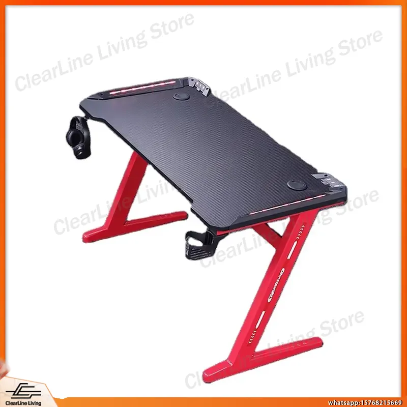 Desk Setup For Gaming - Mesa de Jogos Ajustável em Altura,