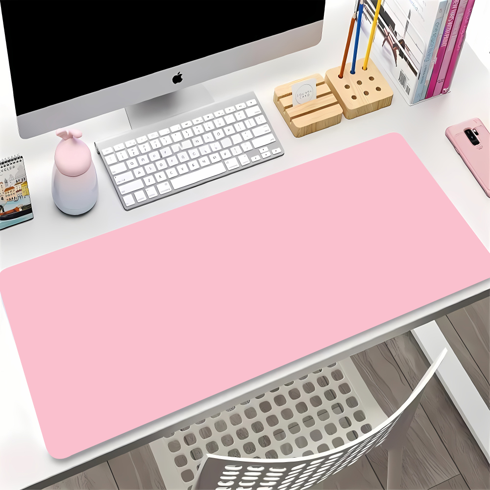 Desk Setup For Gaming - Cor sólida gaming mouse pad gamer