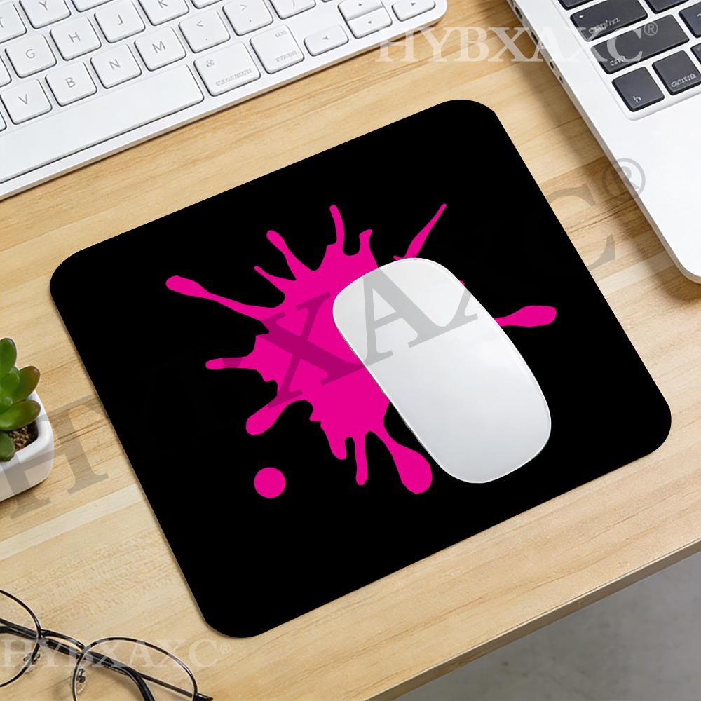 Desk Setup Gaming And Work - Mouse Pad Pequeno HYBXAXC Pink Splash