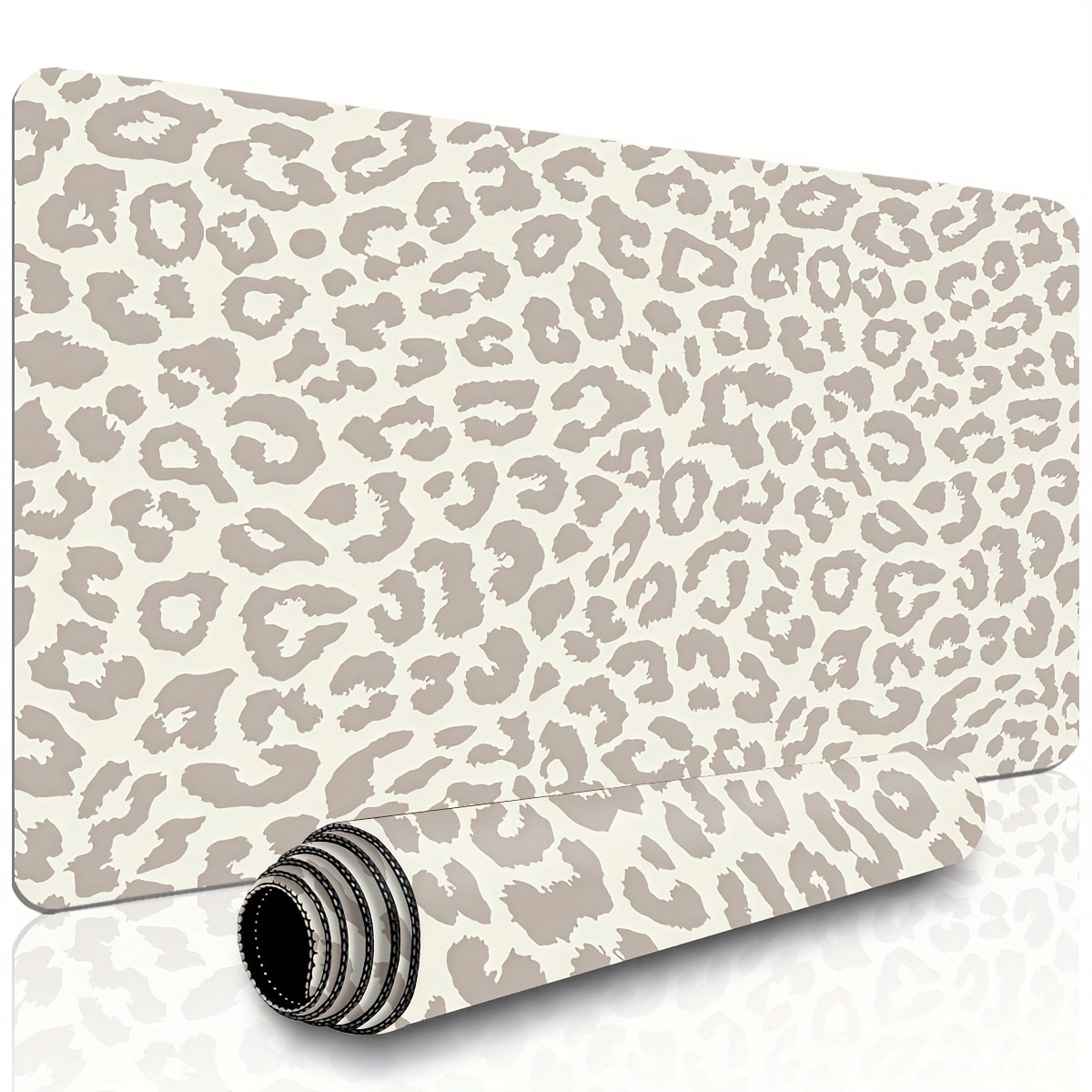 Desk Setup Beige - Mouse Pad Estendido com Estampa de