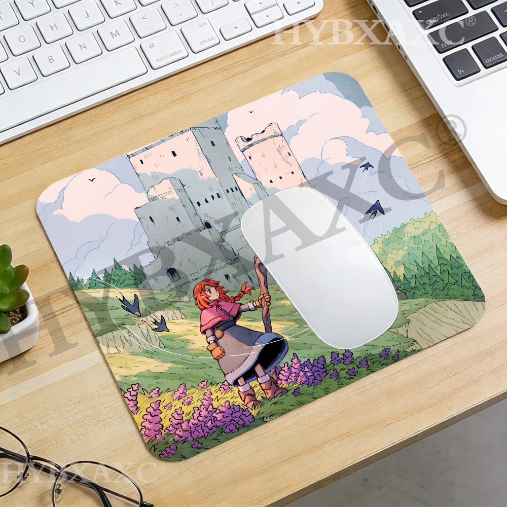 Desk Setup Gaming And Work - Mouse Pad Grande HYBXAXC Anime Castle