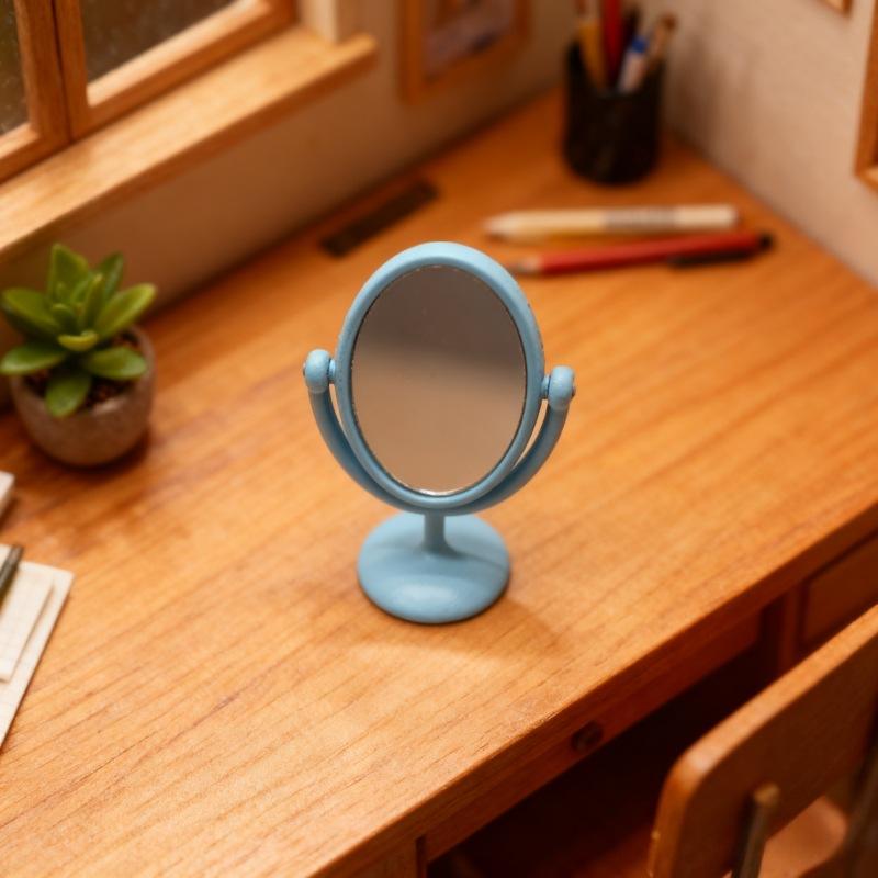 1 Peça Miniatura Espelho Retrô - Desk Setup Retro avaliação e preço