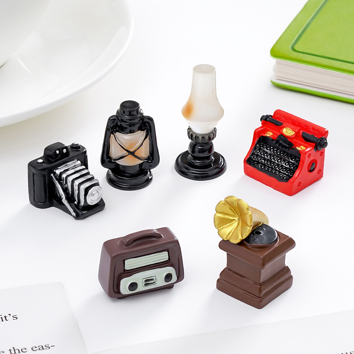 Conjunto de 9 Miniaturas de Câ - Desk Setup Retro avaliação e preço