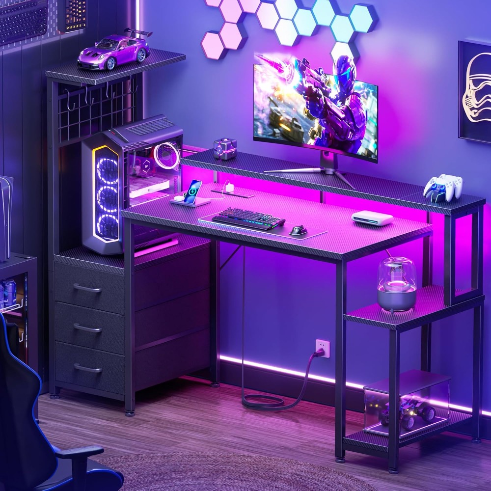 Mesa de Jogos Reversível de 48 - L Shaped Desk Setup avaliação e preço