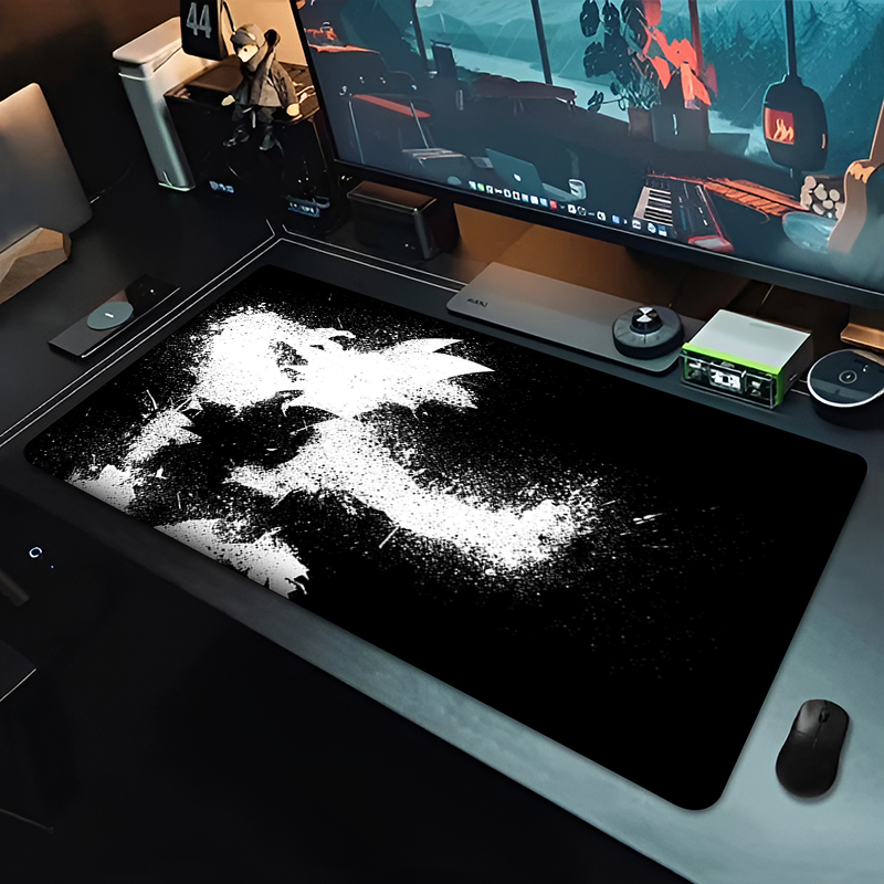 Mouse Pad Grande DBZ Black Ani - Desk Setup Cozy avaliação e preço