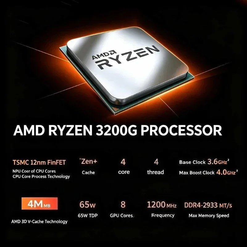 Processador AMD R3 3200G AM4 d - Desk Setup Lighting avaliação e preço
