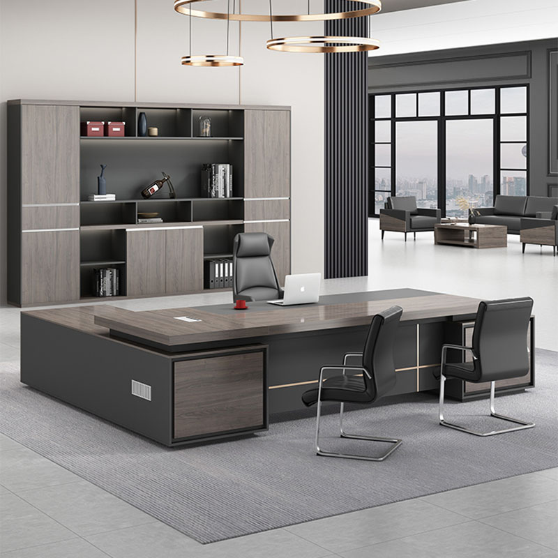 Mesa de armazenamento de luxo  - L Shaped Desk Setup avaliação e preço