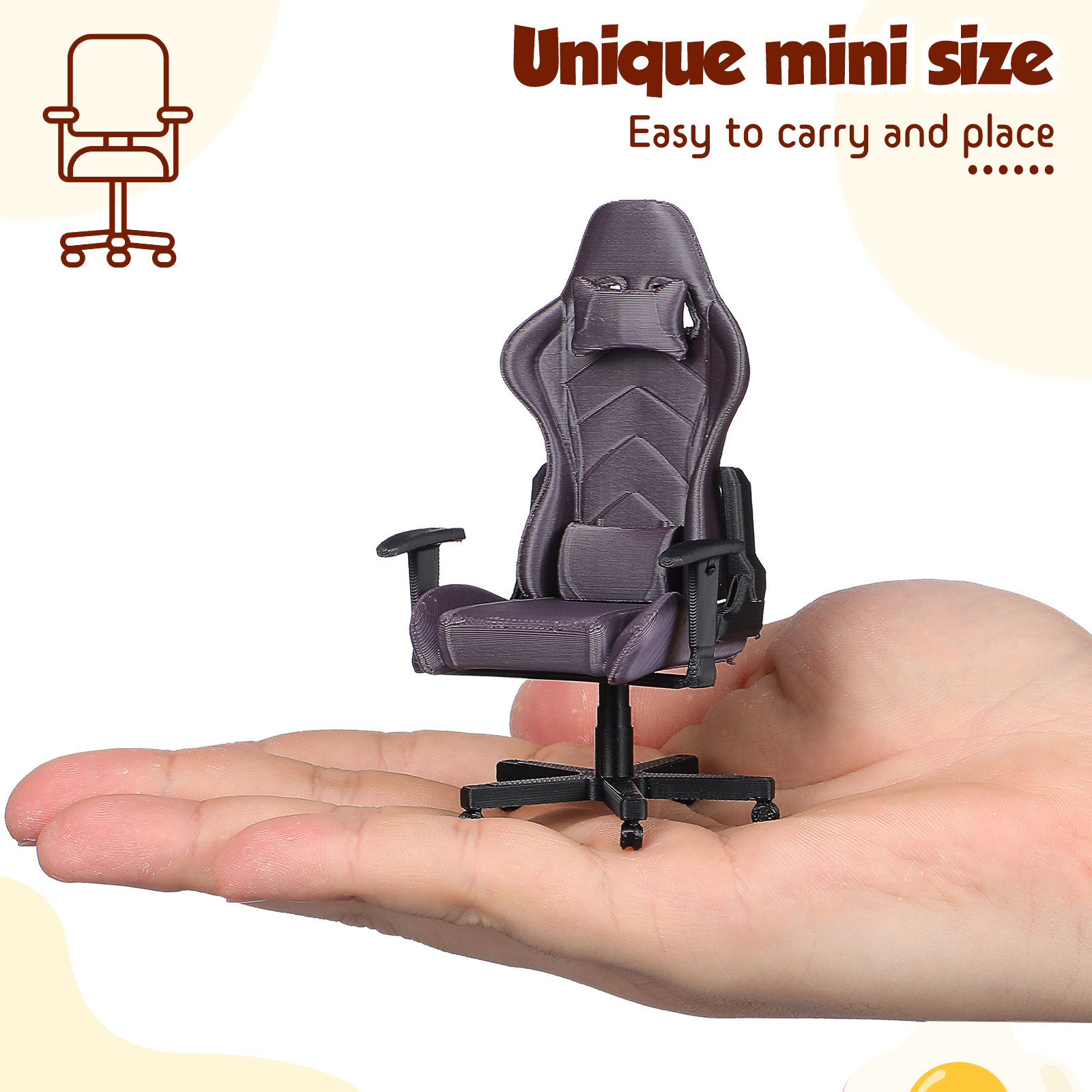 Cadeira de Escritório Miniatur - Desk Setup For Gaming avaliação e preço
