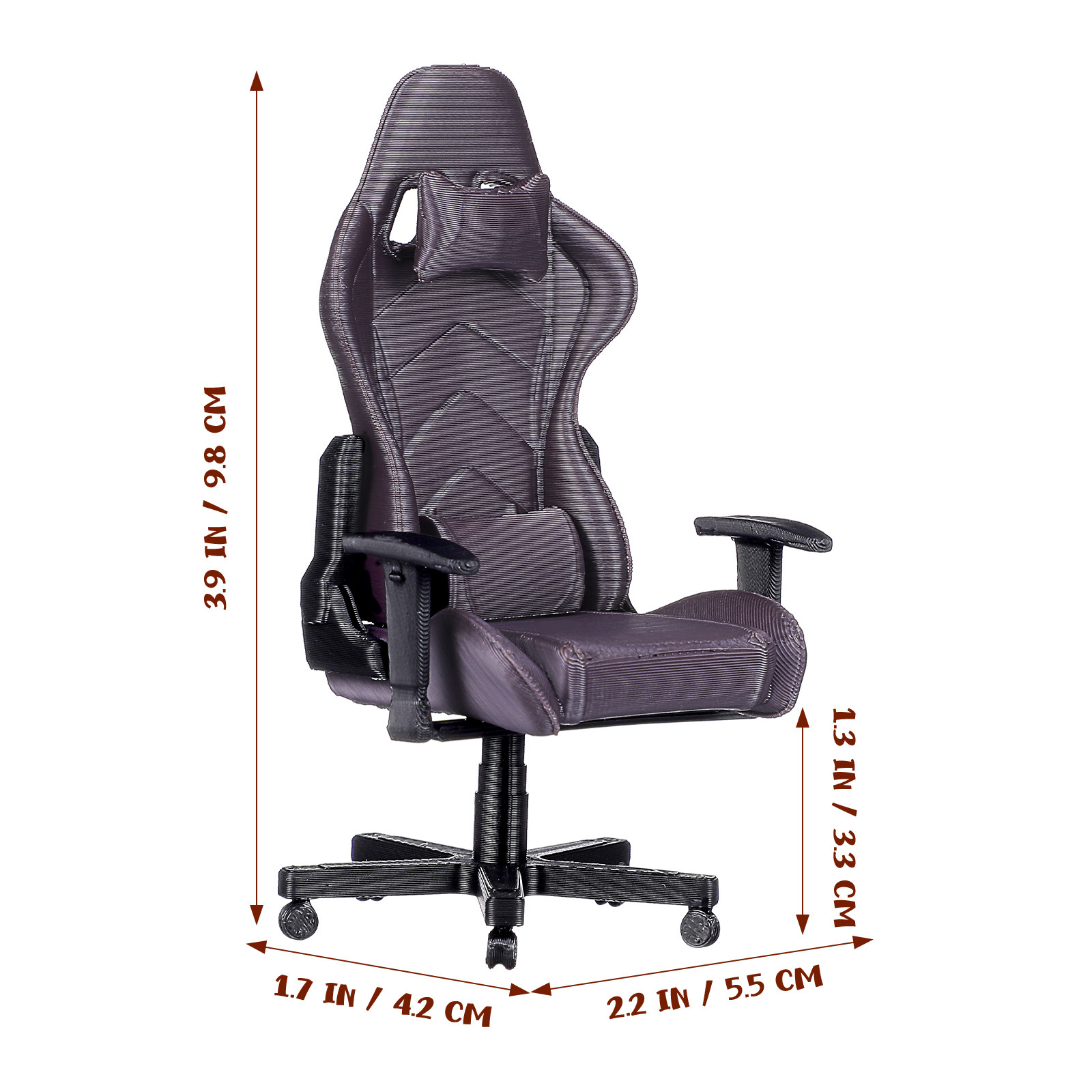 Cadeira de Escritório Miniatur - Desk Setup For Gaming avaliação e preço