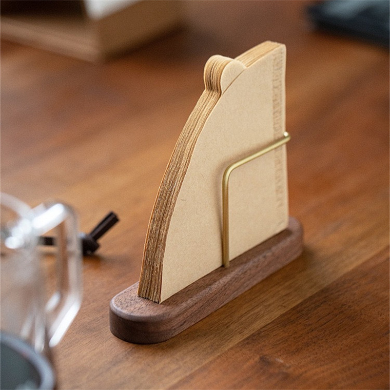 Suporte para filtro de café, s - Desk Setup Wood avaliação e preço