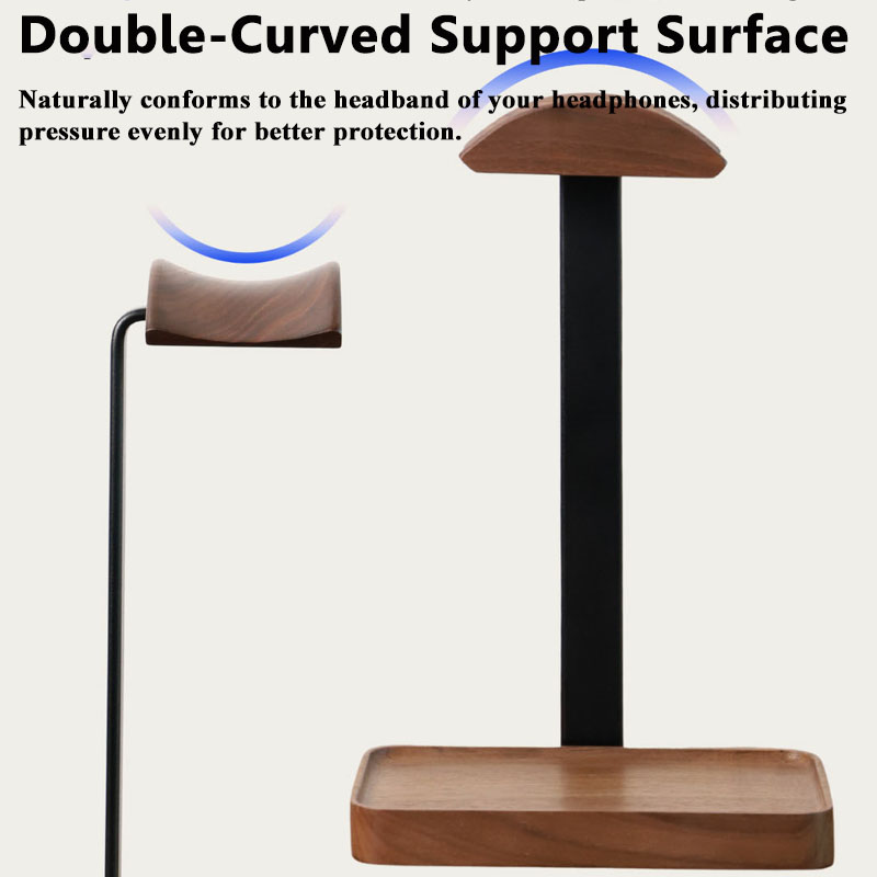Suporte para Fones de Ouvido e - Desk Setup Wood avaliação e preço