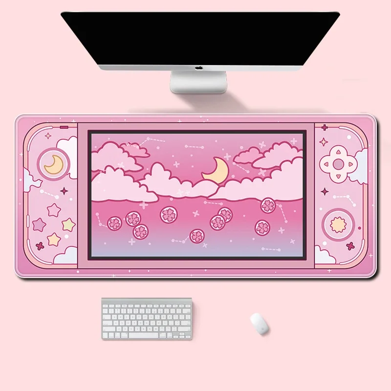 Lua e estrelas grande tapete d - Desk Setup For Gaming avaliação e preço