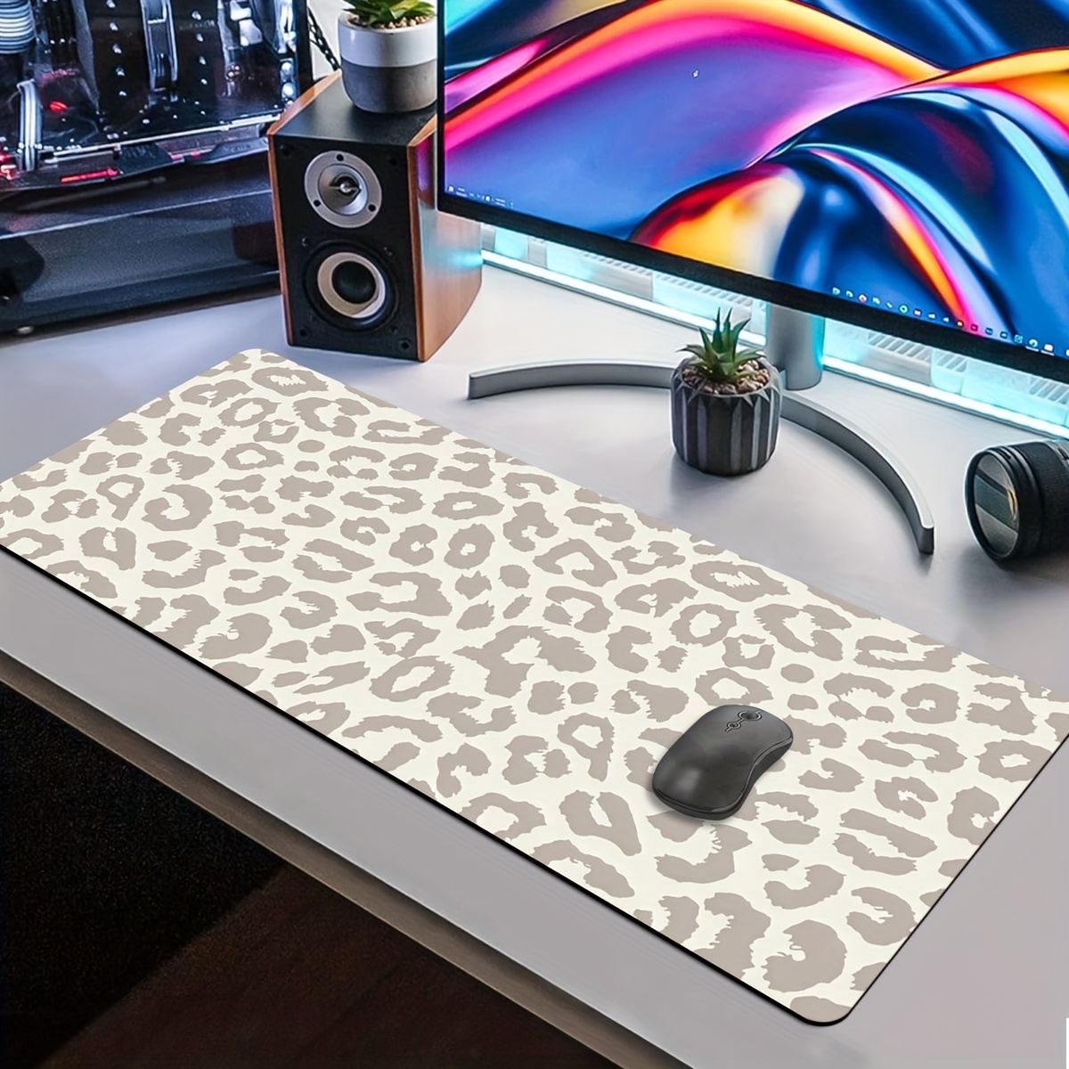 XL/XXL Teclado de Computador e - Desk Setup Beige avaliação e preço