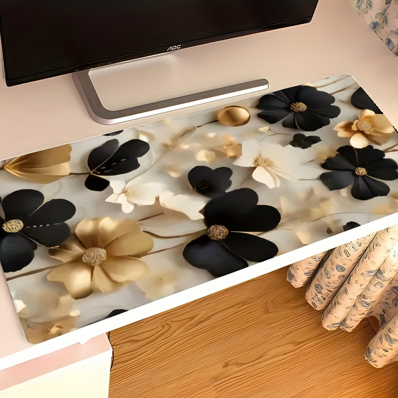 Tapete de Mesa Grande Floral P - Desk Setup Gaming And Work avaliação e preço