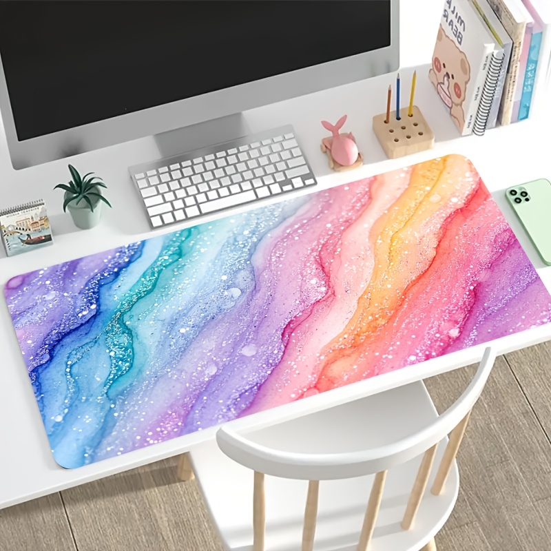 Mouse Pad Grande Vibrante com  - Desk Setup For Gaming avaliação e preço