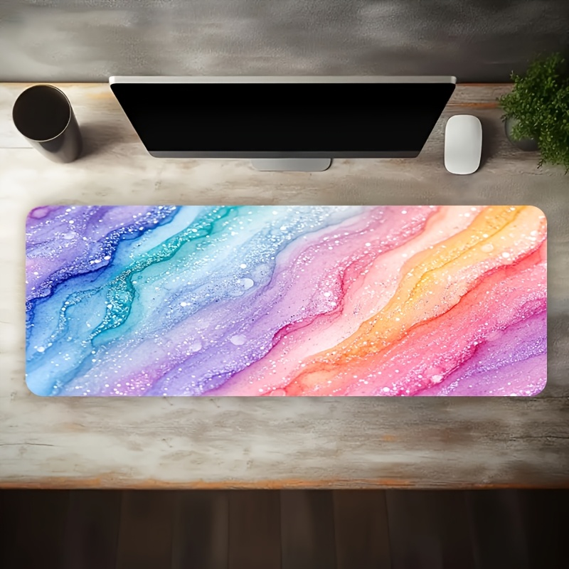 Mouse Pad Grande Vibrante com  - Desk Setup For Gaming avaliação e preço