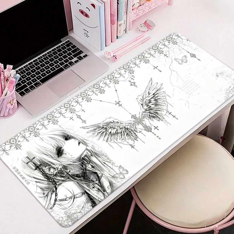 Mousepad de Couro Preto e Bran - Desk Setup Mat avaliação e preço