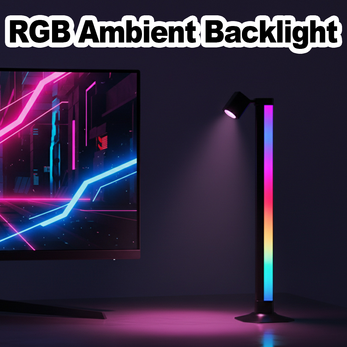 Barra de Luz Inteligente LED R - Desk Setup For Gaming avaliação e preço