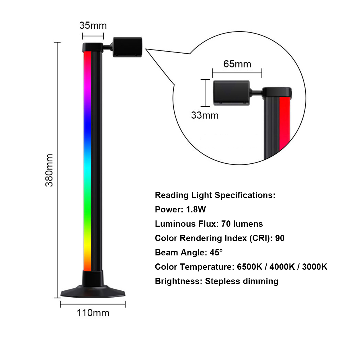 Barra de Luz Inteligente LED R - Desk Setup For Gaming avaliação e preço