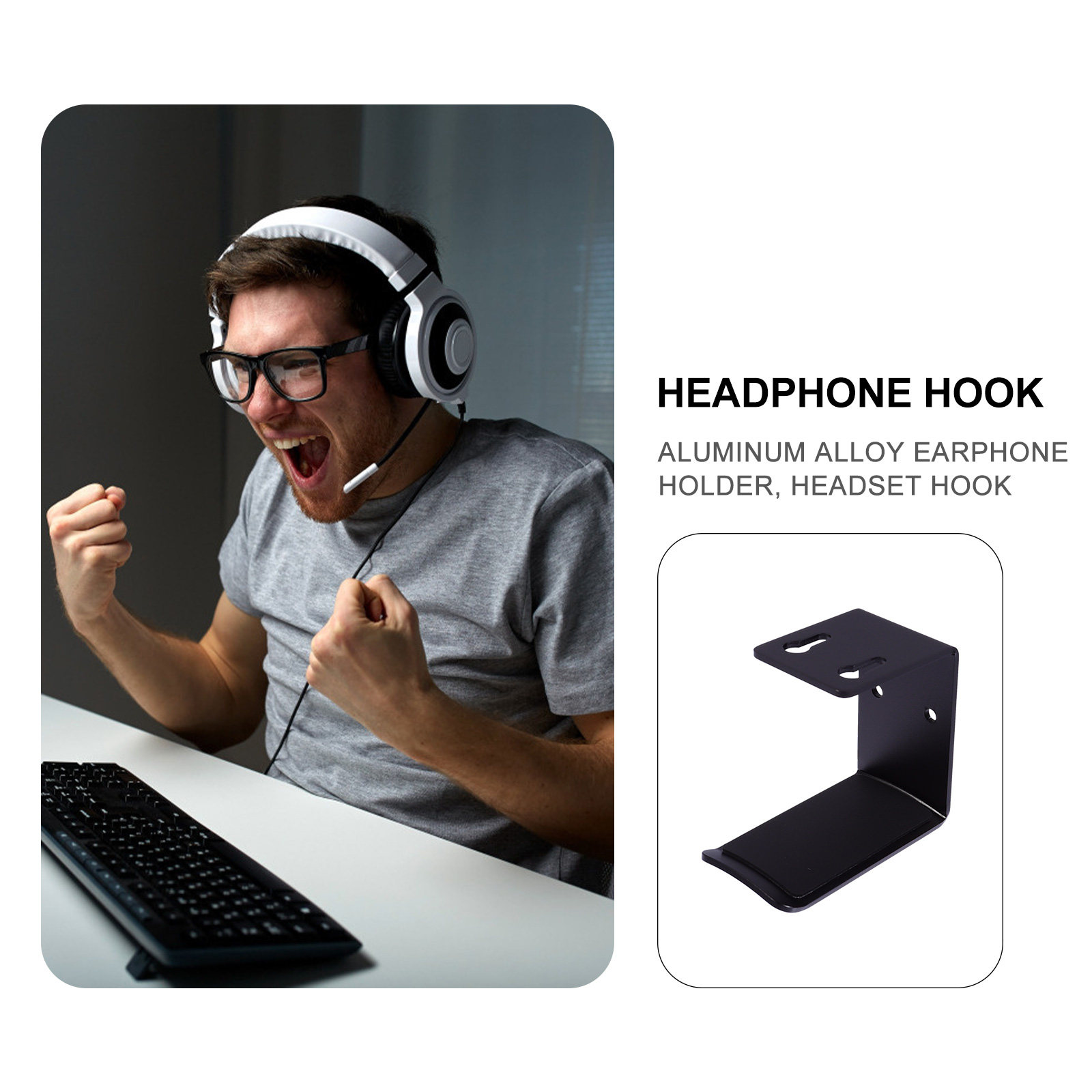 Suporte para Headset em Liga d - Desk Setup For Gaming avaliação e preço