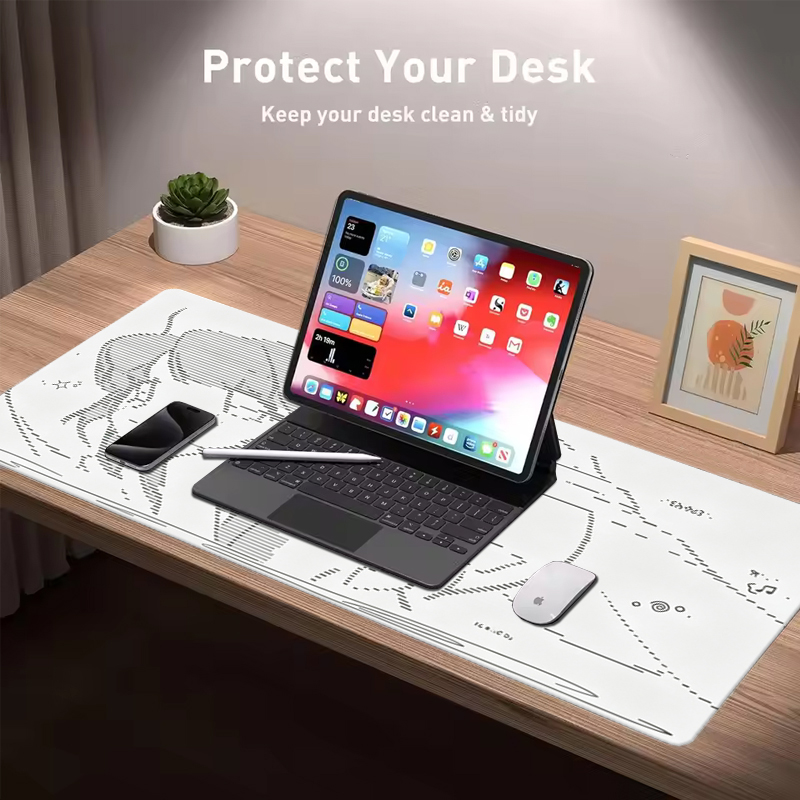 1Pç Mouse Pad de Couro Anime A - Desk Setup Cozy avaliação e preço