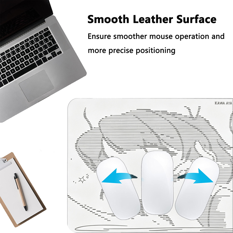 1Pç Mouse Pad de Couro Anime A - Desk Setup Cozy avaliação e preço